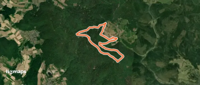 Roter Schmetterling, Rundwanderweg Sailauf