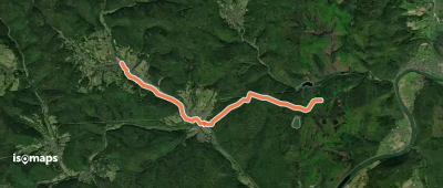 Gebietswanderweg Rotes X, Frammersbach - Partenstein - Langenprozelten Kraftwerk