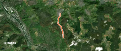 Hauptline des SAV (blauer Strich)