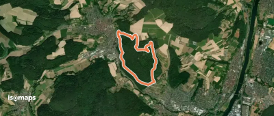 Parkplatzrundwanderweg Königswald 4 : Teufelsloch-Weg