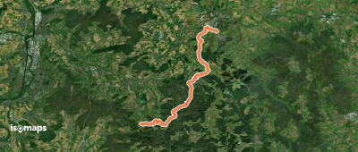 Nebenlinie des SAV (blaues Plus)
