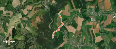 Ww Zwönitztalweg - Dittersdorf, Markierung mangelhaft