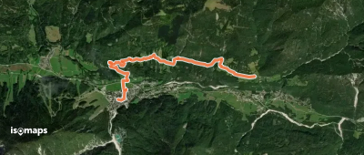Galerše across Robe to Srednji Vrh and to Gozd Martuljek 2