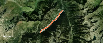 Chemin des Cascades dans le Val de Jéret