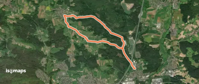 Neunkirchen am Sand Rundwanderweg Rot 3