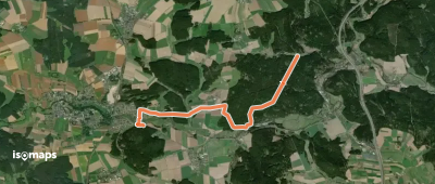 Wanderroute Zubringer Fränkischer Gebirgsweg (Marktleuthen)