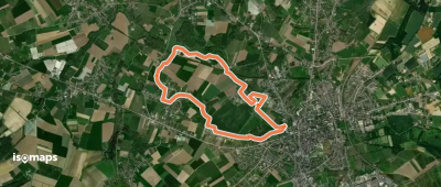 Landschapswandeling Piringen rode driehoek