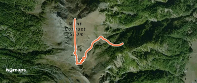 Sentiero 8A - Bivio sentiero 8 (2.186)-Mont Corquet(2.531) - E - 1h03' - disl. 345