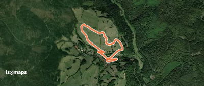Blauer Laubbaum Rundwanderweg Habichsthal