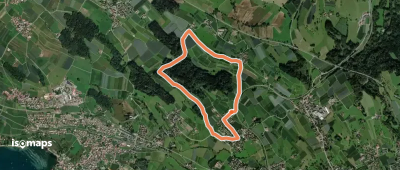 Nordic-Walking Bayerischer Bodensee Bodolz R16 : Taubenberg Runde