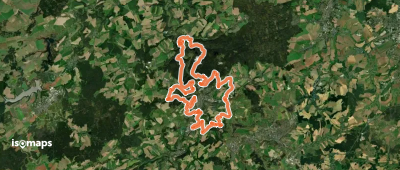Rundweg roter Punkt um Greiz