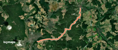 Nebenwanderweg Bad Kissingen > Münnerstadt