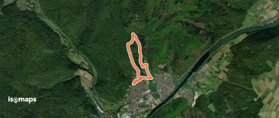 Roter Schmetterling, Rundwanderweg Franziskushöhe