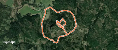 Gelber Punkt, Kl. Zschirnstein, Rundwanderweg