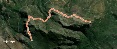 580 m Devil's Peak Traverse