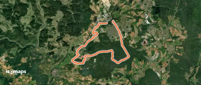 Städtedreieck-Rundweg 3 "Mühlenweg" (Orange)