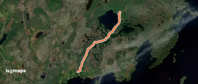 Pielpajärven erämaakirkon polku