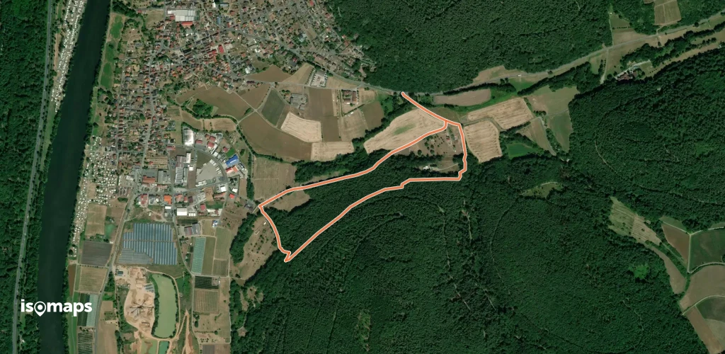 Roter Hase, Rundwanderweg Röllfeld