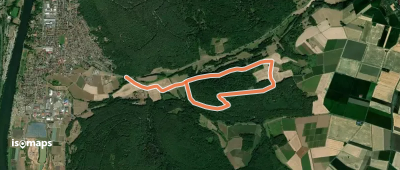 Roter Schmetterling, Rundwanderweg Röllfeld