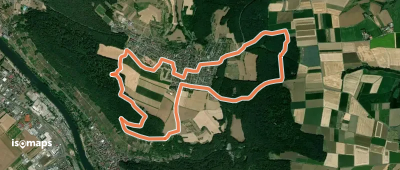 Roter Schmetterling, Rundwanderweg Mechenhard