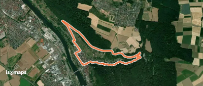 Rote Schnepfe, Rundwanderweg Klingenberg