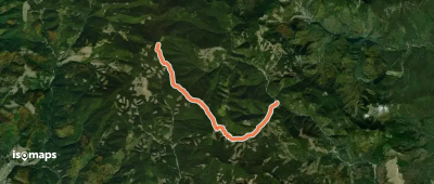Pârâul Goru – Vârful Goru – Șaua Gorului – Vârful Lăcăuți (blue_cross)