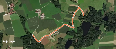 Rundweg im Schnaidseer Seengebiet