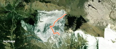 Via Normale Monte Cernera