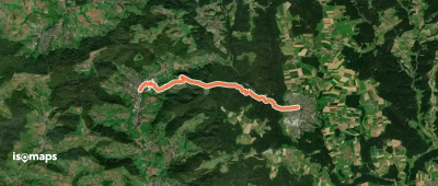 Nebenline des SAV (rotes Plus)