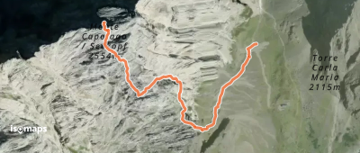 Via normale Monte Capolago