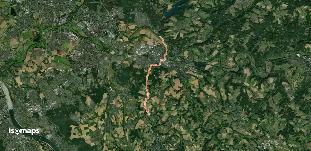 Wanderweg 1 des KEV [Hennef]