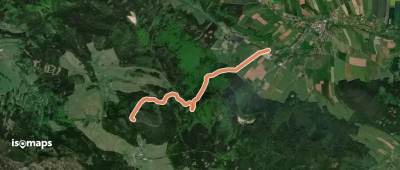 Radków, rozwidlenie - Szczeliniec Wielki, przełęcz