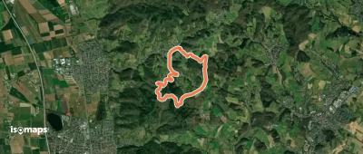 Rundwanderweg Heppenheim Wolfslücke 3: Kreuzberg-Weg