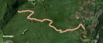 Percorso 725 - Sella di Monte Fosco