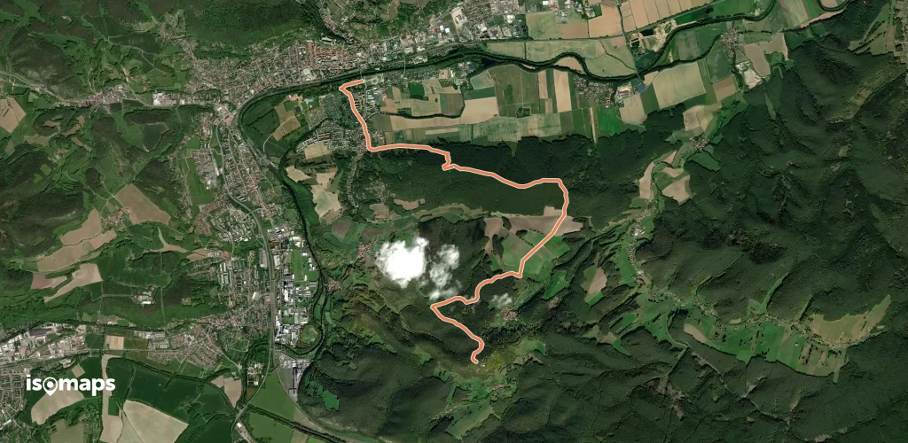 Wanderweg Rudolstadt - Kulm