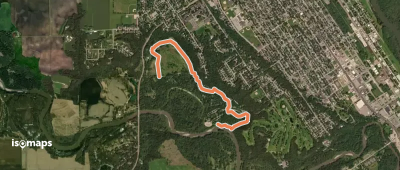Flandrau State Park Hiking Club Trail