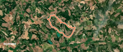 Blaymont, avec le pech de Beauville en point de mire - 7,5km