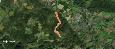 Gelber Strich Unterwirbach - Wittmannsgereuth