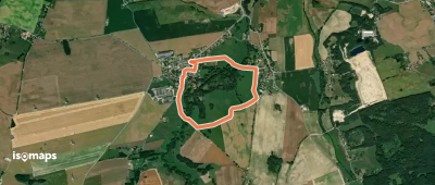 Rundweg Melaune (gelber Strich)