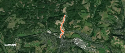 Natursteig Sieg Zugang Bf Eitorf - Bohlscheid