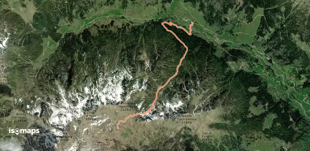 Sentiero natura dell'Oasi di Valtrigona