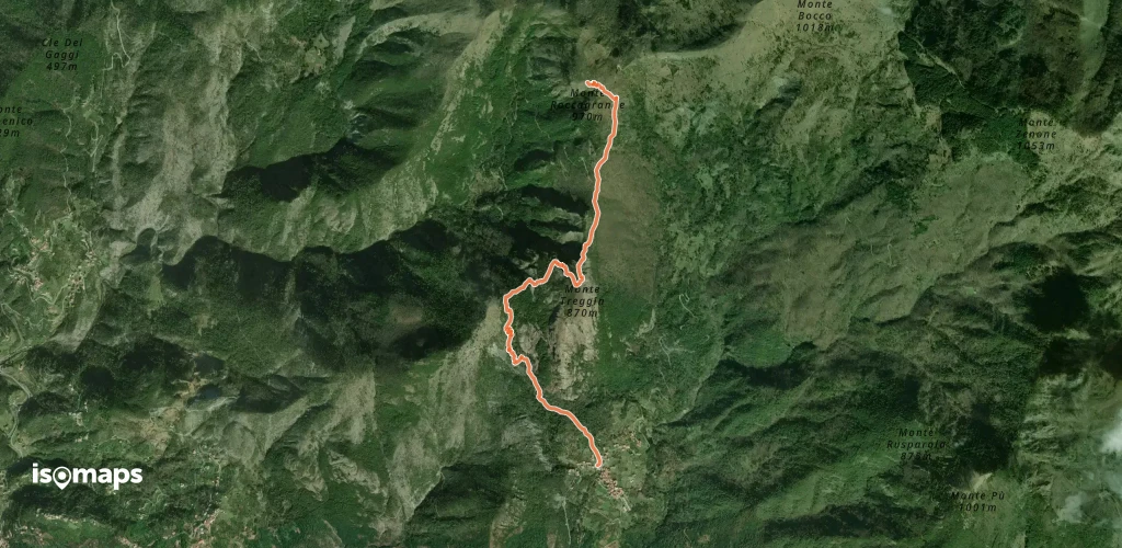 Bargone - Monte Treggin - Monte Roccagrande