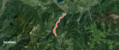 Sentiero attrezzato della strada della Val Careta