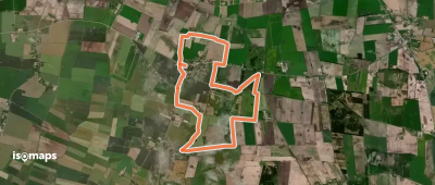Gå- og ridestier i og omkring Visby, gul