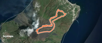 Stromboli Volcano trail