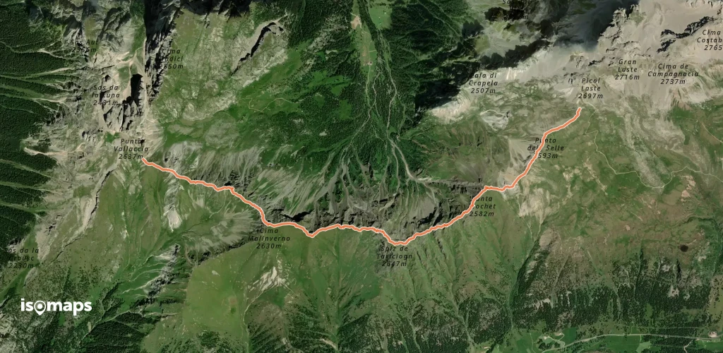 Via ferrata "Bruno Federspiel"