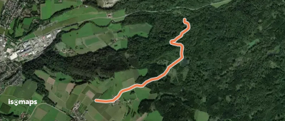 Querweg des Schwäbischen Albvereins (blauer Punkt)