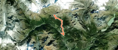 Sentiero accesso Rifugio Antonio ed Elia Longoni