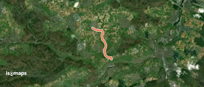 blauer Punkt Harthausen - Grötzingen