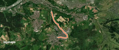 Nebenlinie des SAV (blaues Kreuz)